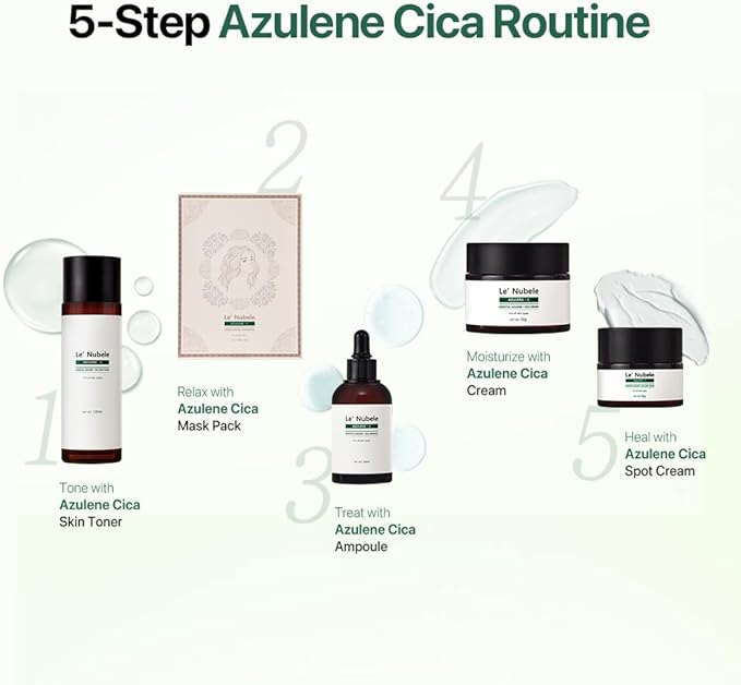 Azulene CICA Skin Toner for Clear Skin 120ml